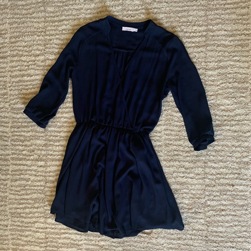 Navy blue polyester Lush dress. Size small